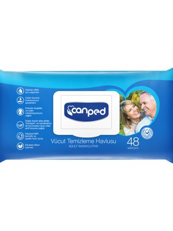 Canped Vücut Temizleme Havlusu