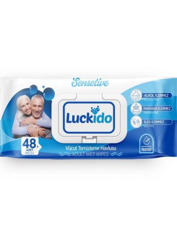 LUCKIDO Vucüt Temizleme 48li havlu